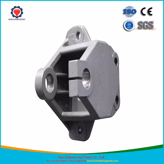 Professionelle OEM-Gießereifabrik in China, kundenspezifische Sandguss-CNC-Bearbeitung für Auto/Auto/LKW/Gabelstapler/Zug/Maschinenteile, Blattfederhalterung, Metall/Stahl/Eisenguss